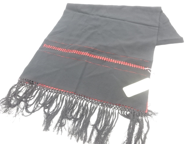 未使用品　抽象模様ショール